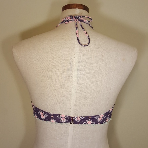 Victoria's Secret Getaway Halter Swim Bikini Size 34B - Picture 3 of 8